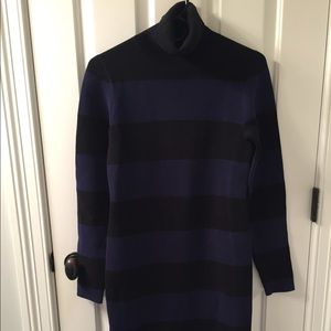 JCREW Striped Turtleneck Sweater Dress!!